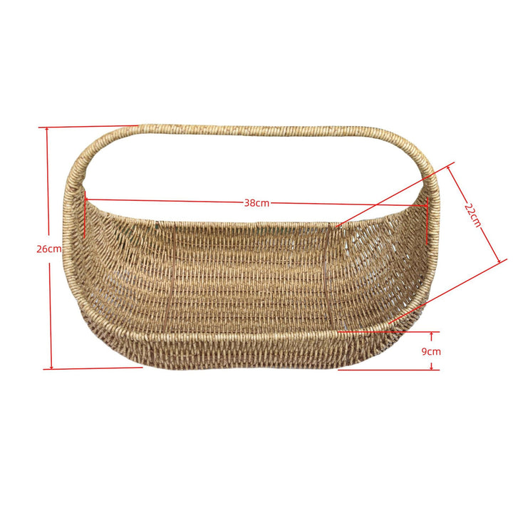 Women's oval basket for creative storage Kalsten