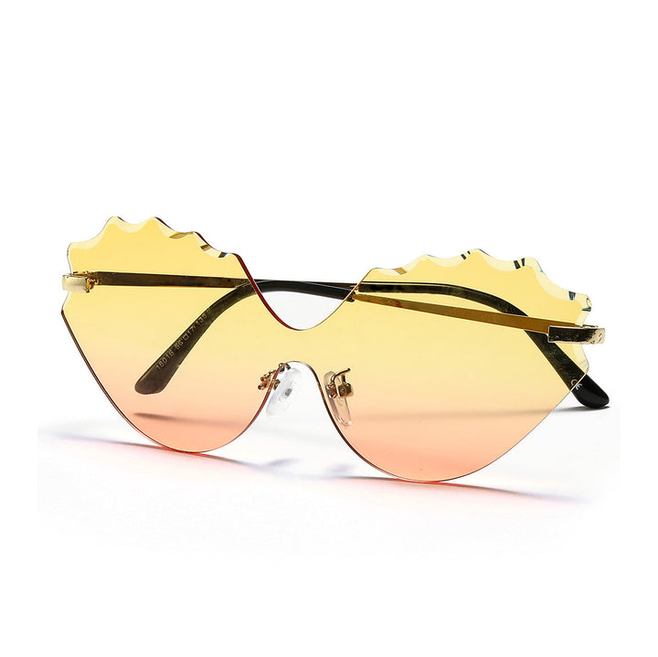 Women's Sunglasses with Unique Wave Design Kalsten