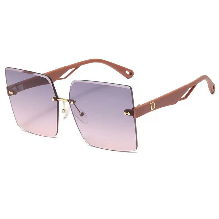 Women's fashionable square sunglasses with luxurious and elegant frame Kalsten