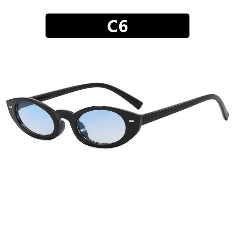 Women's Cat-Eye Sunglasses with Modern Transparent Frame Kalsten
