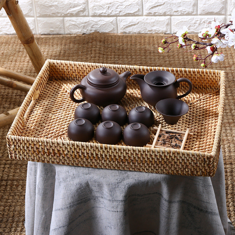 Unisex Handwoven Serving Tray Kalsten