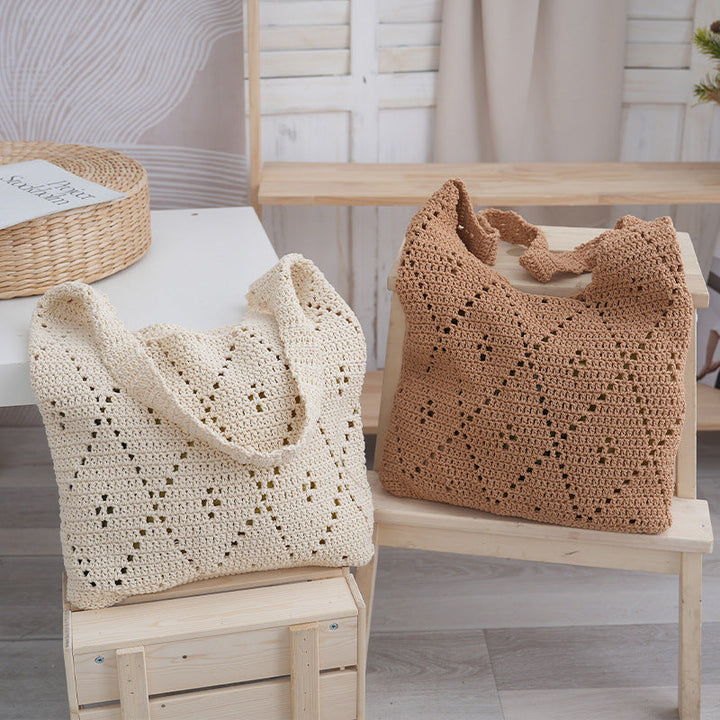 Handmade Macrame Tote Bag Kalsten
