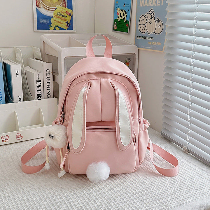 Cute Bunny Ear Mini School Backpack