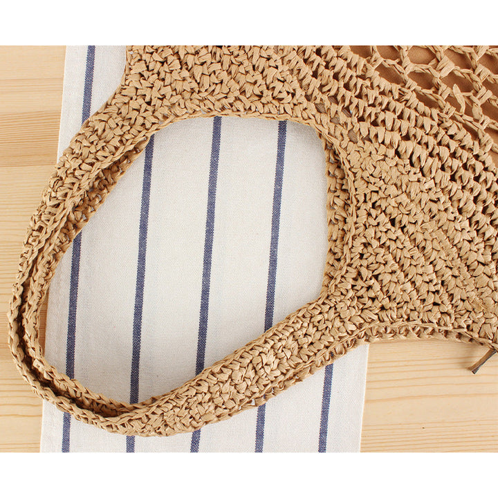 Shoulder Bag Made of Sustainable Rattan Weaving Kalsten