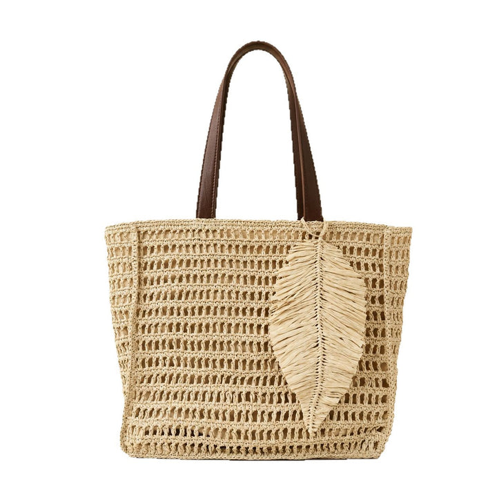 Handcrafted Beach Bag Made from Natural Materials Kalsten