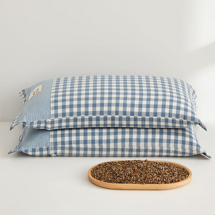 Women's cushion covers with check pattern Kalsten