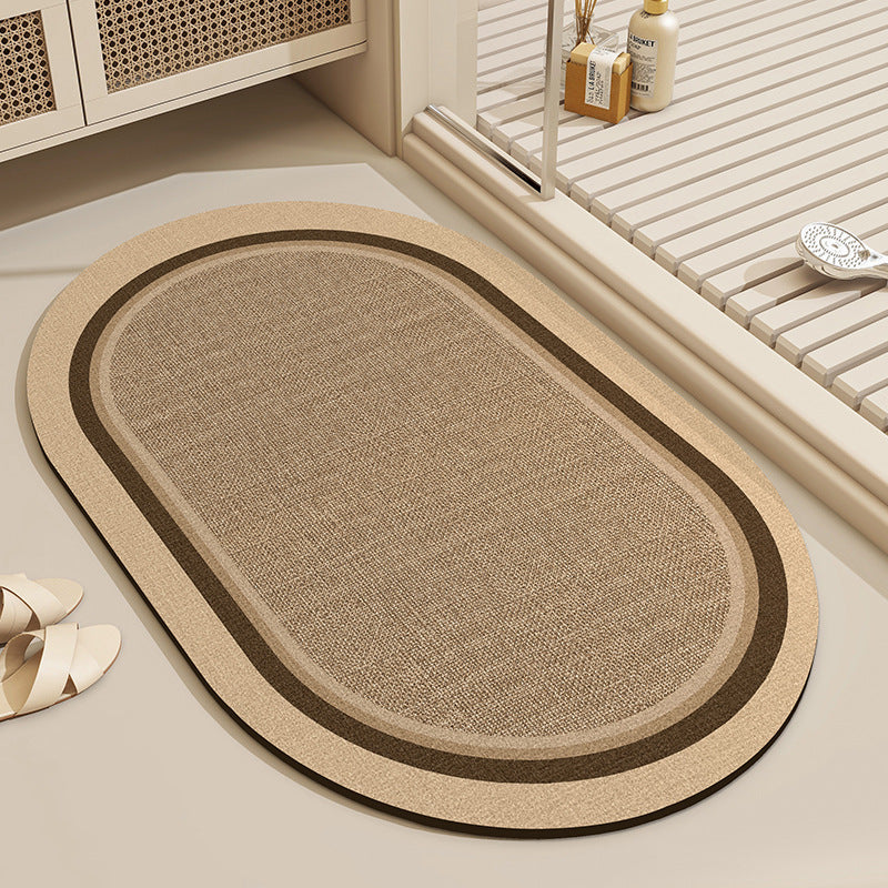 Stylish Textured Bath Mat Kalsten