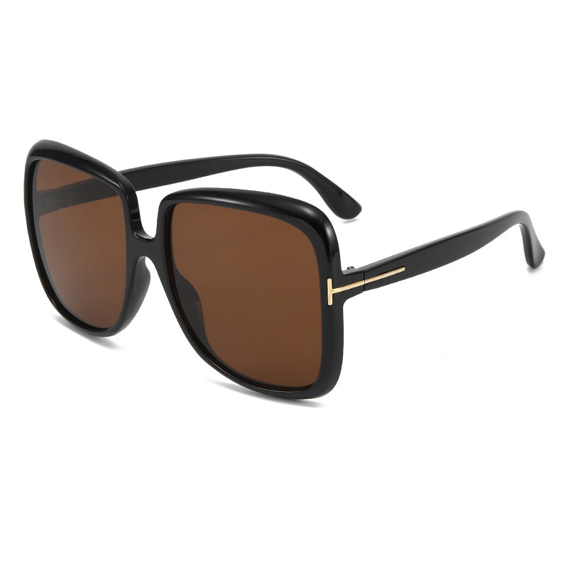 Women elegant oversized sunglasses with delicate frame Kalsten