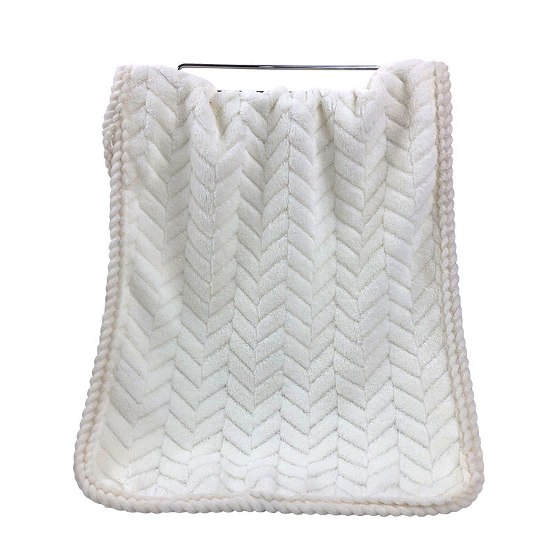 Cozy blanket with modern pattern Kalsten