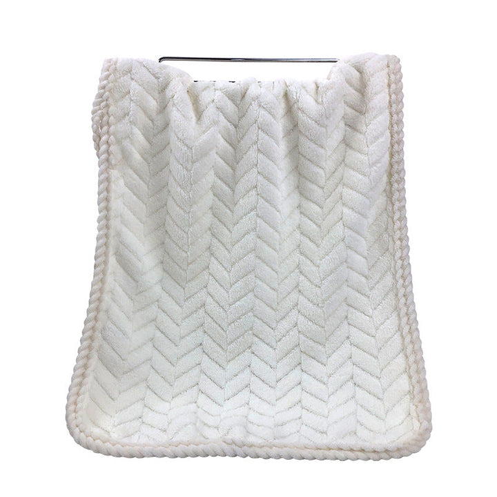 Cozy blanket with modern pattern Kalsten