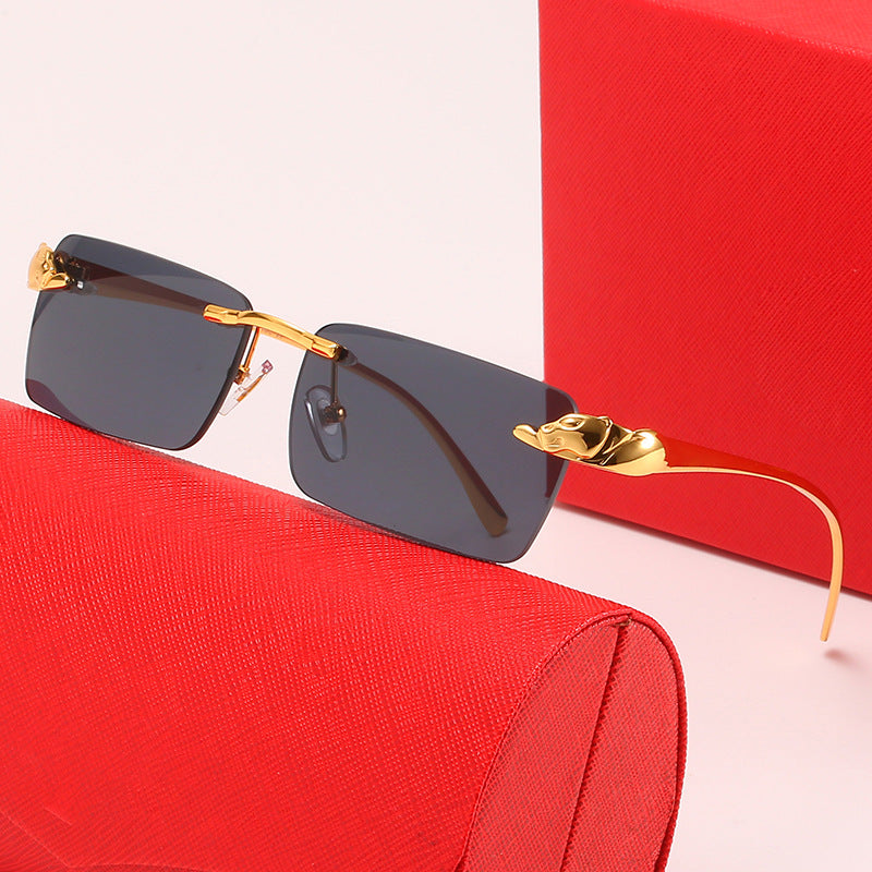 Women's fashionable sunglasses with elegant metal frame and innovative lenses Kalsten