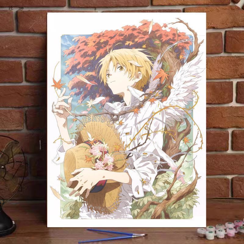 Anime-Inspired Illustrative Wall Art Kalsten