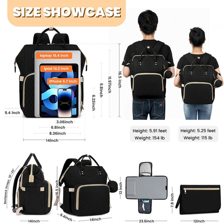 Padded Multifunctional Shopping Bag Kalsten