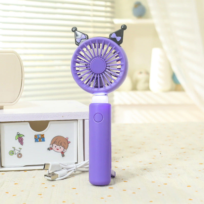 Portable Hand Fan with Cute Rabbit Design Kalsten