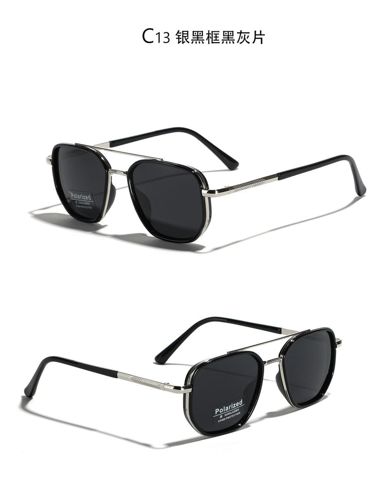Women's Square Sunglasses with Polarized Lenses and Elegant Metal Frame Kalsten