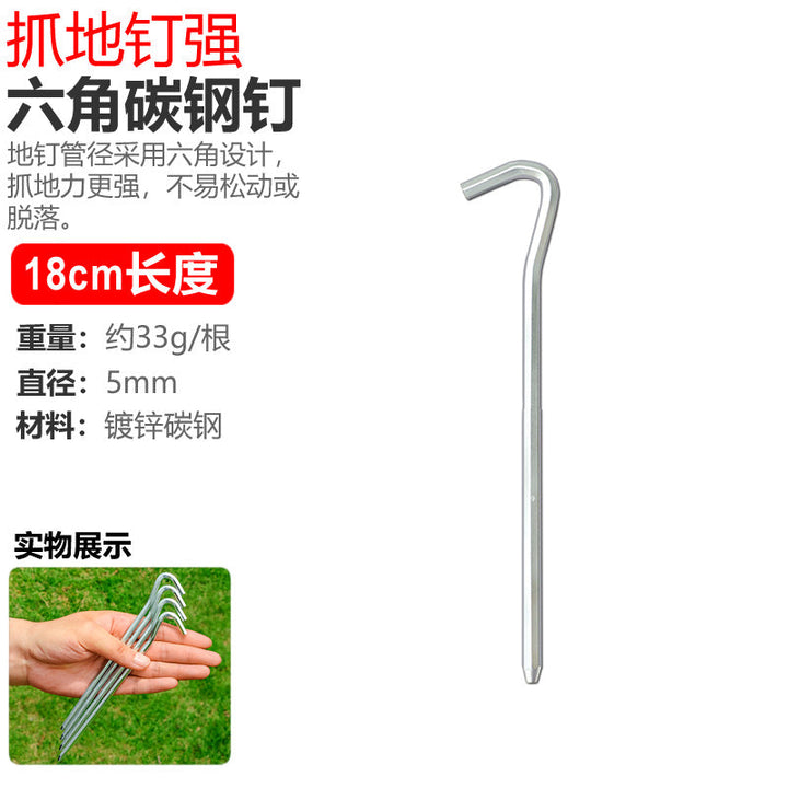Tent anchoring made of high-quality steel Kalsten