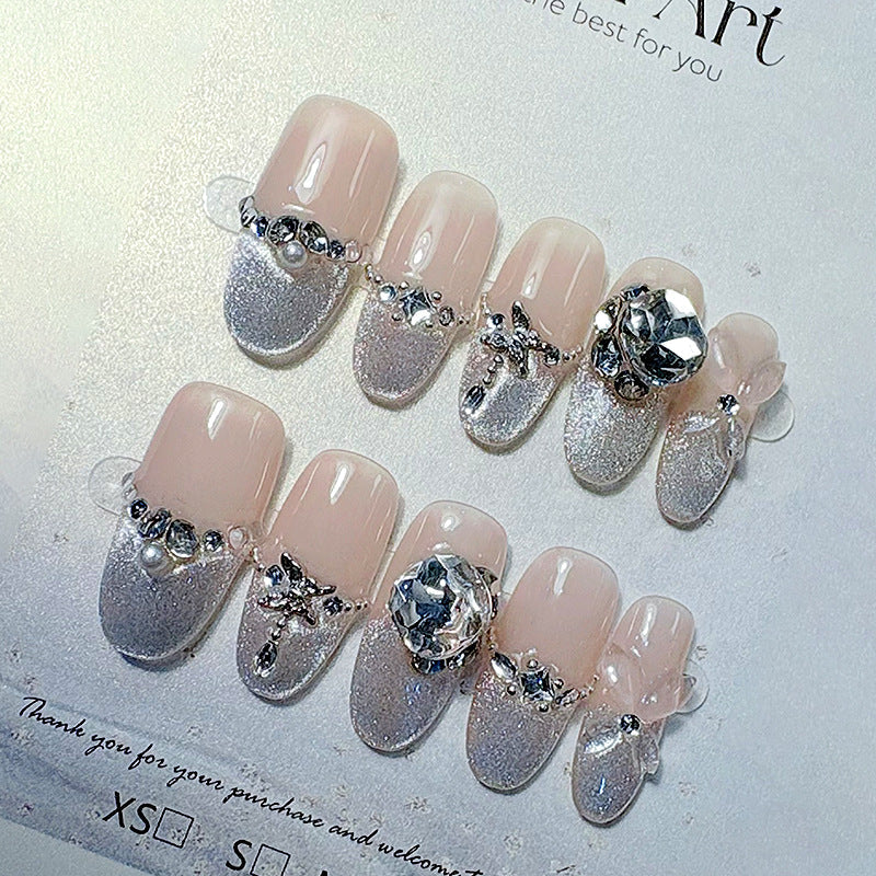 Decorative Press-On Nail Set Kalsten
