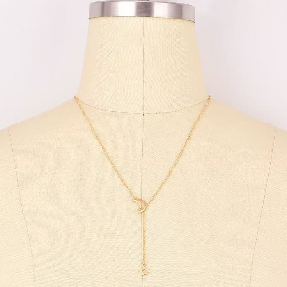 Celestial Pendant Layered Necklace Kalsten