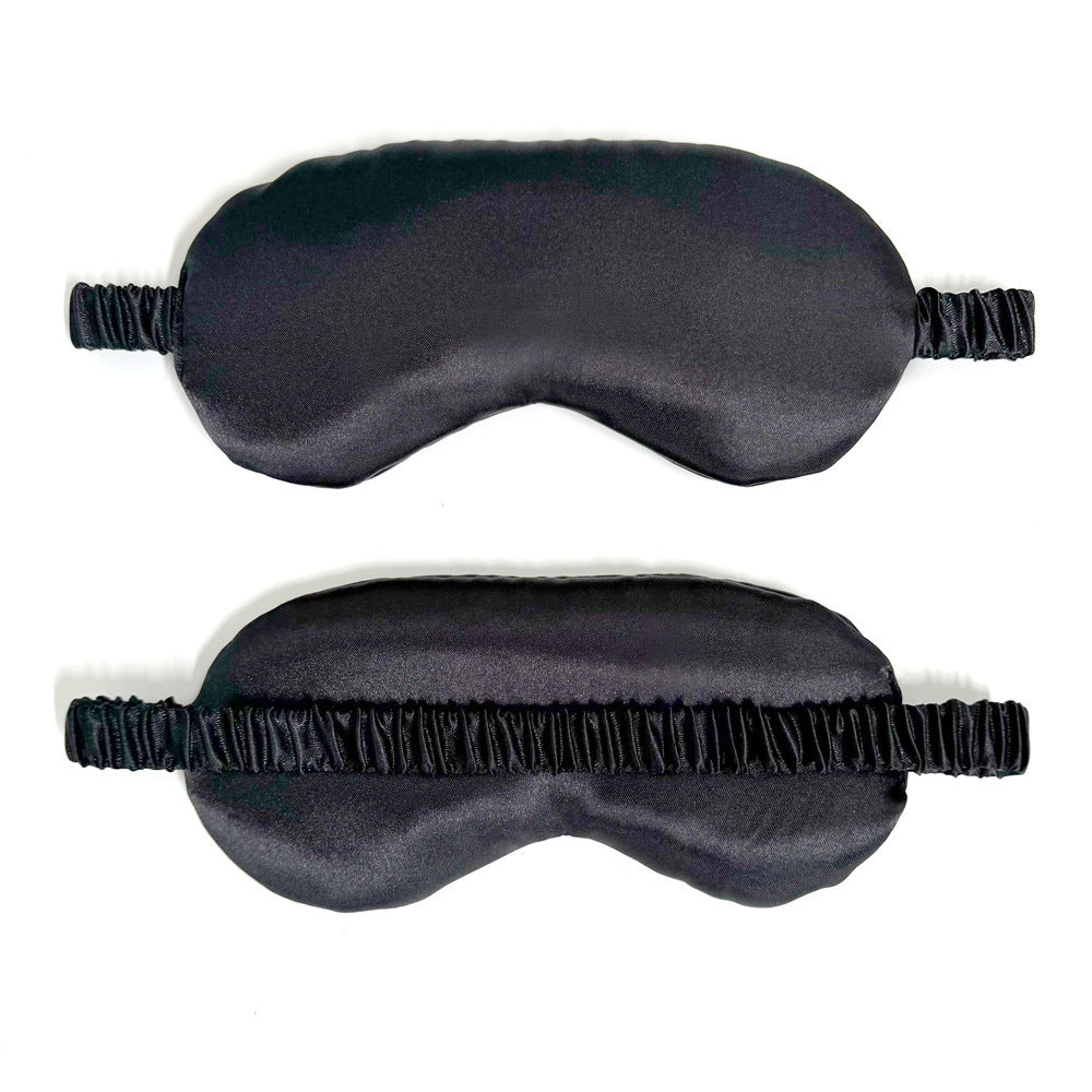 Women's ergonomic silk-like sleep mask with padded nose bridge and elastic strap Kalsten