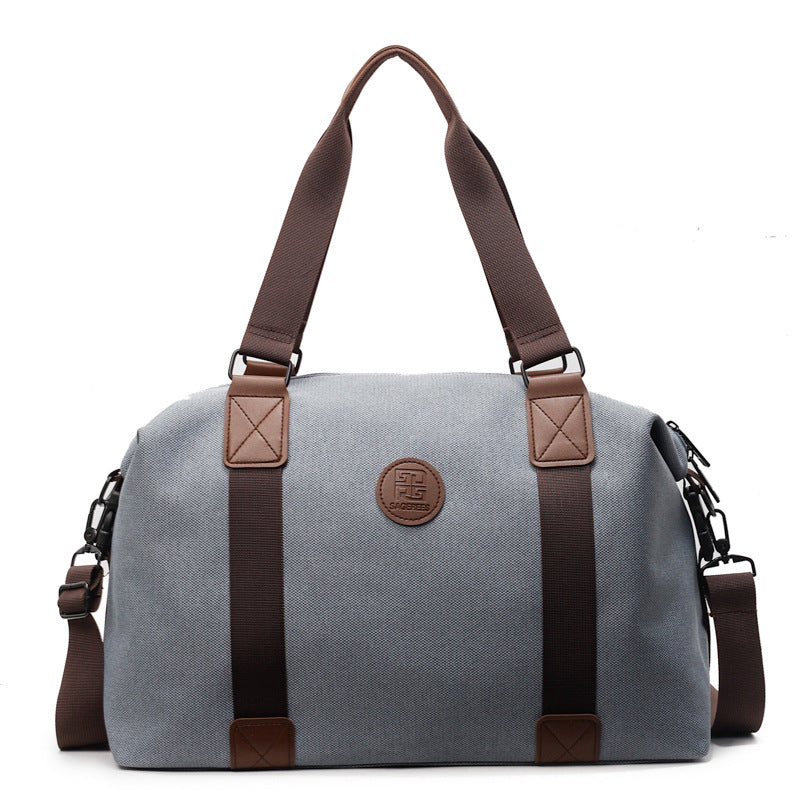 Sporty Duffel Bag With Multiple Compartments And Adjustable Shoulder Strap Kalsten