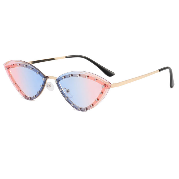 Women's Cat-Eye Sunglasses with Glitter Details Kalsten