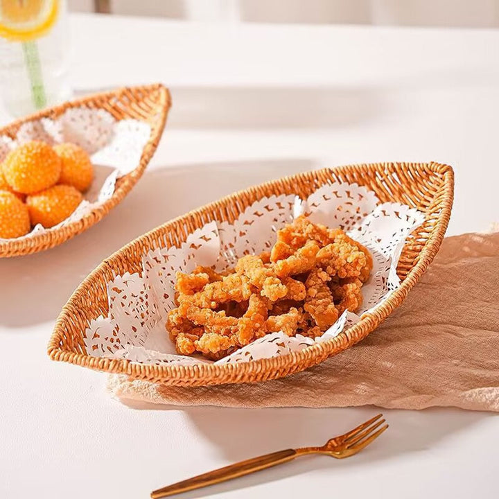 Women's Stylistically Safe Rattan Plate Kalsten