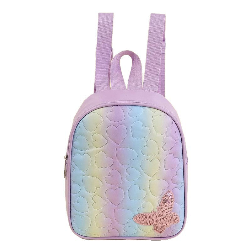 Mini backpack with heart pattern Kalsten