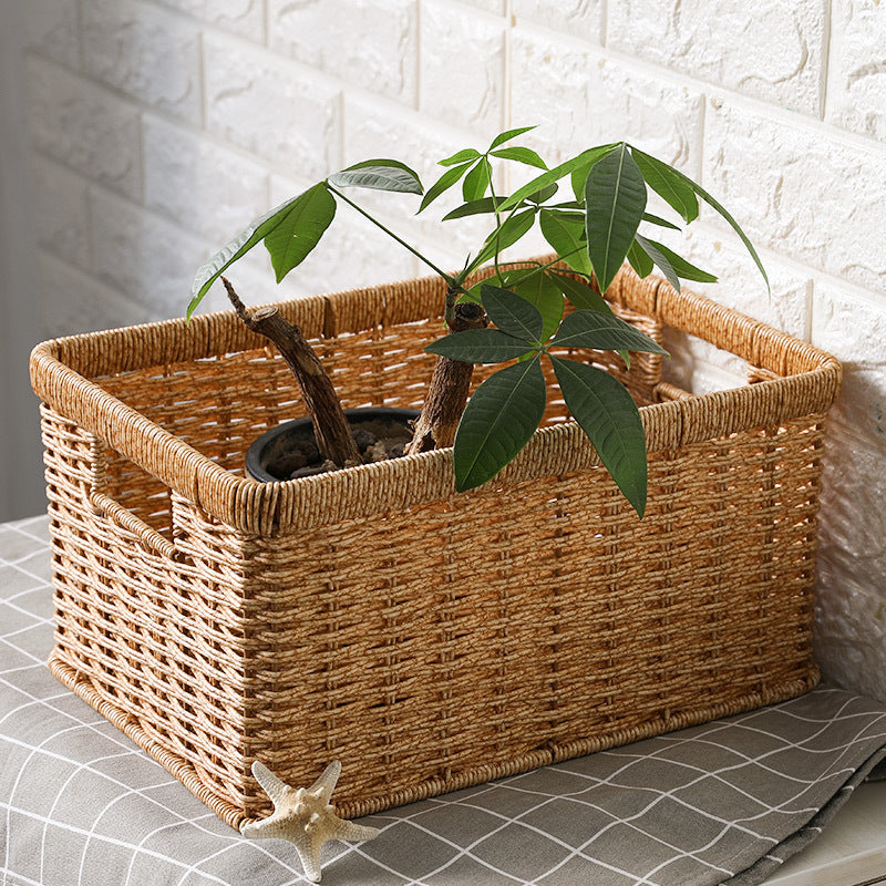 Decorative Woven Storage Cube Kalsten