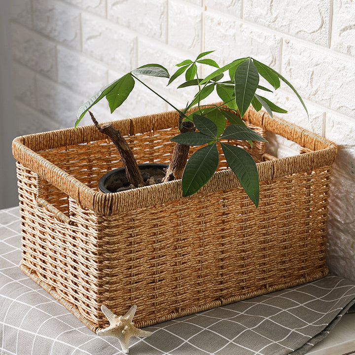 Decorative Woven Storage Cube Kalsten