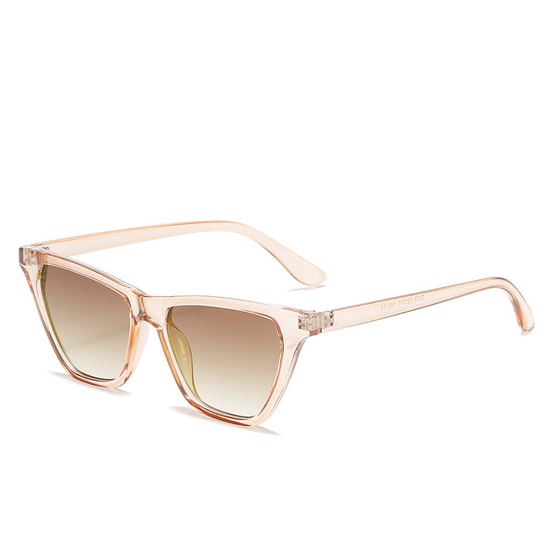 Women's Cat-Eye Sunglasses with Innovative Transparent Frame Kalsten