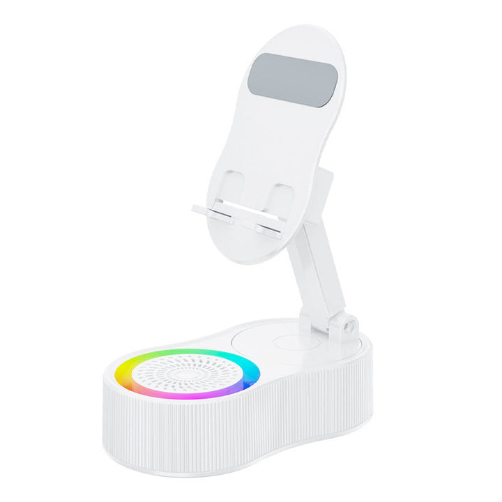 Unisex multitasking smartphone mount with integrated Bluetooth speaker Kalsten