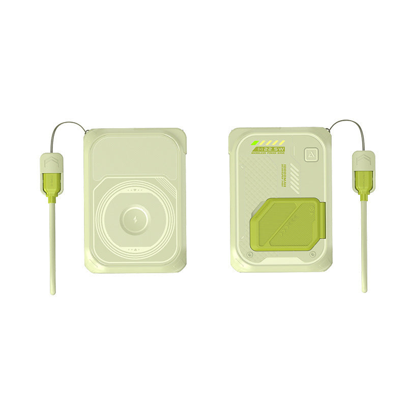 Portable power bank with innovative fast charging function and wireless charging option Kalsten