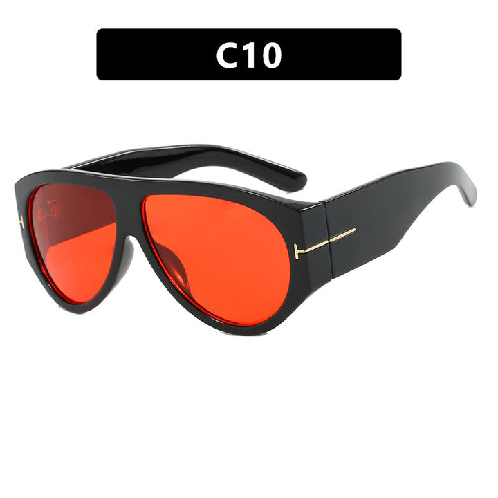 Women's Geometric Sunglasses with Modern Frame and Polarized Lenses Kalsten