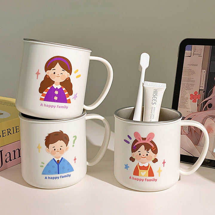 Ceramic mug with cheerful family motif Kalsten 1786635457