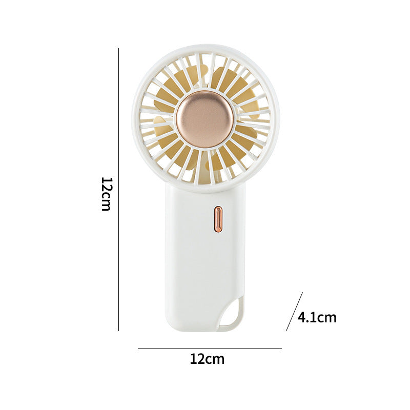 Ladies portable hand fan with ergonomic design and USB charging Kalsten