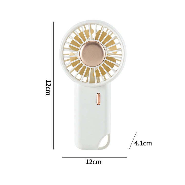 Ladies portable hand fan with ergonomic design and USB charging Kalsten