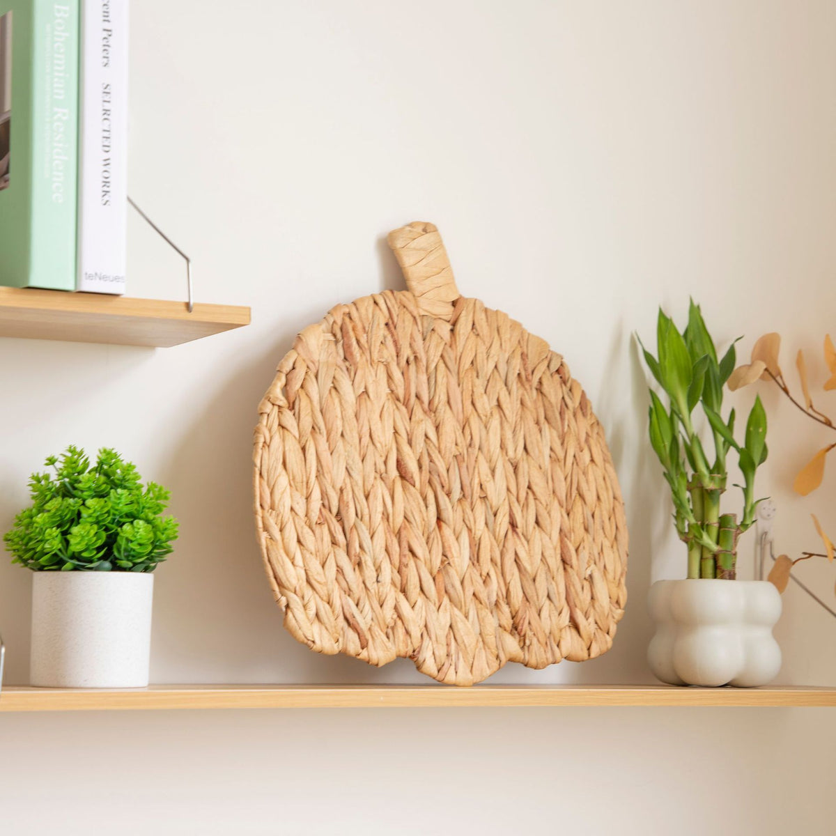 Decorative Woven Pumpkin Wall Art Acalora