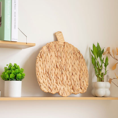 Decorative Woven Pumpkin Wall Art Acalora