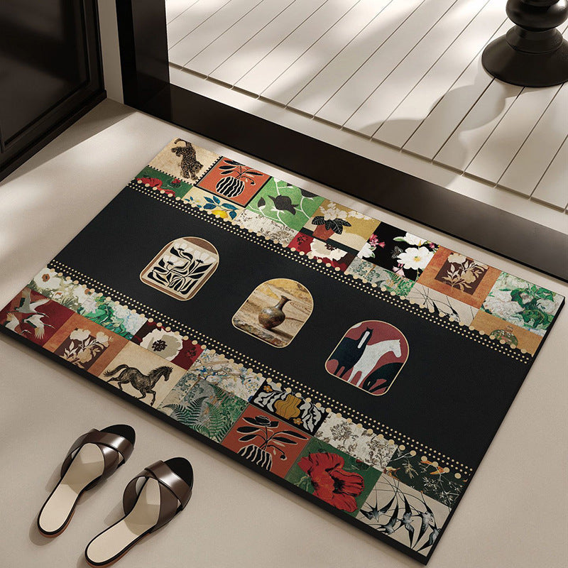 Artistic Patchwork Entry Mat Kalsten