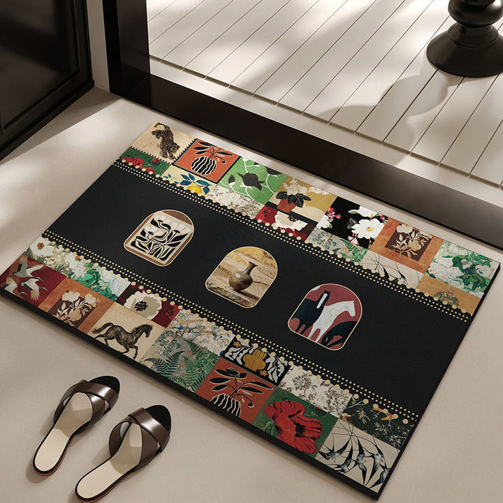 Artistic Patchwork Entry Mat Kalsten