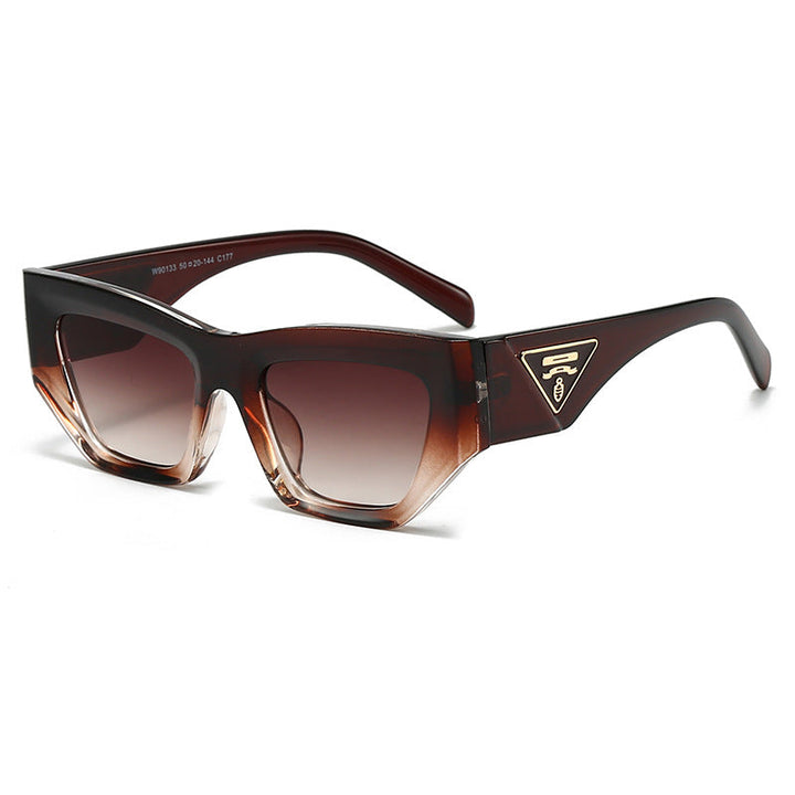 Ladies Designer Sunglasses with modern, geometric frame Kalsten