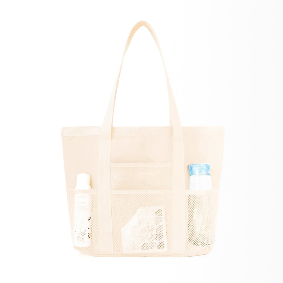 Padded shopping bag with side mesh pockets Kalsten