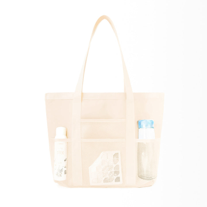 Padded shopping bag with side mesh pockets Kalsten