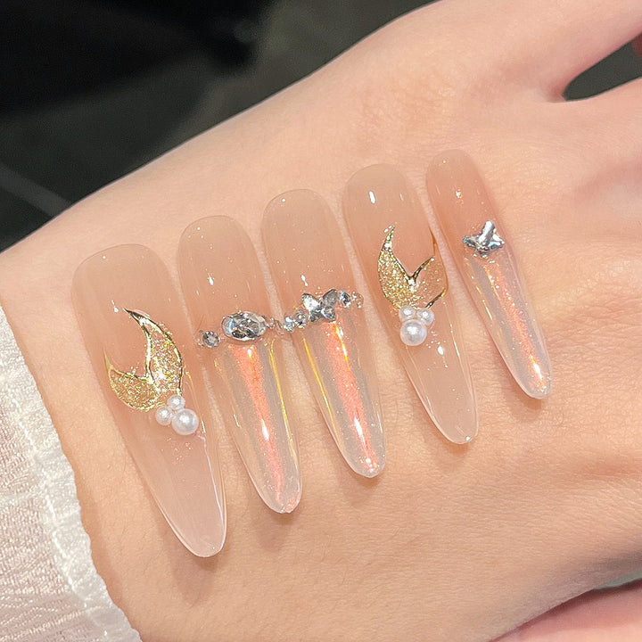 Artistic Acrylic Press-On Nail Designs Kalsten