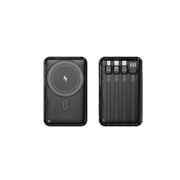 Power bank with integrated charging cable and stylish design Kalsten