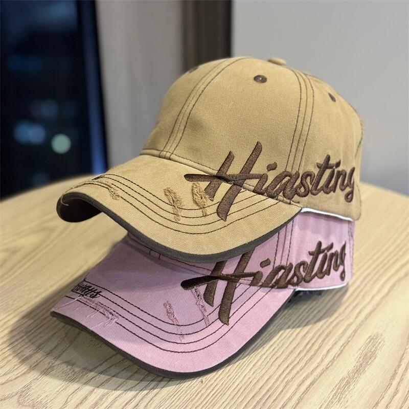 Men's Distressed Cotton Baseball Cap Kalsten 1784270668