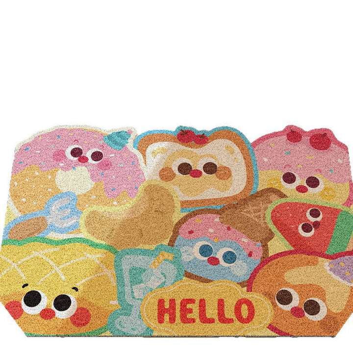 Whimsical Food-Themed Indoor Mat Kalsten