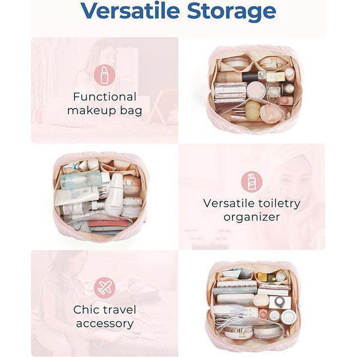 Women's cosmetic bag with multi-level storage Kalsten