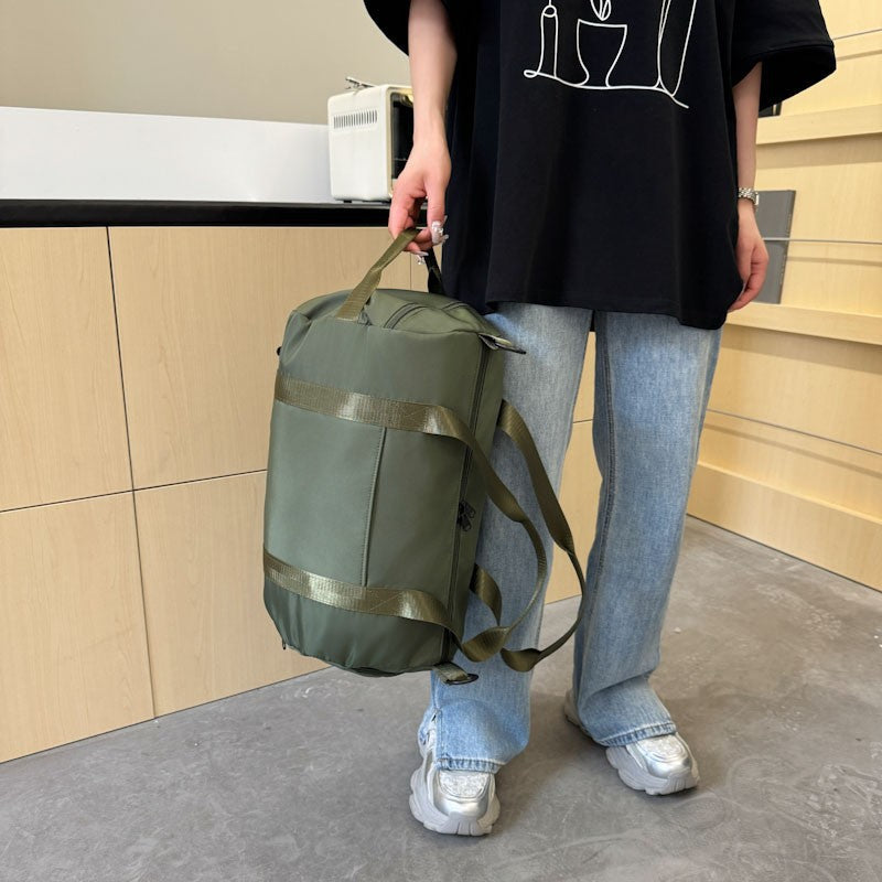 Multifunctional Sports Duffel Bag with Durable Material and Innovative Compartment Design Kalsten