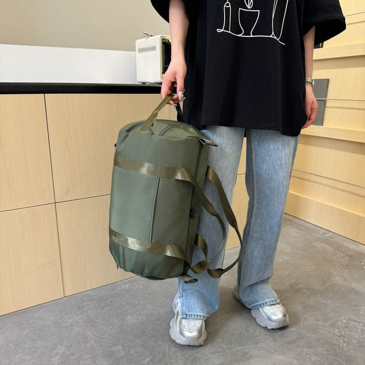 Multifunctional Sports Duffel Bag with Durable Material and Innovative Compartment Design Kalsten